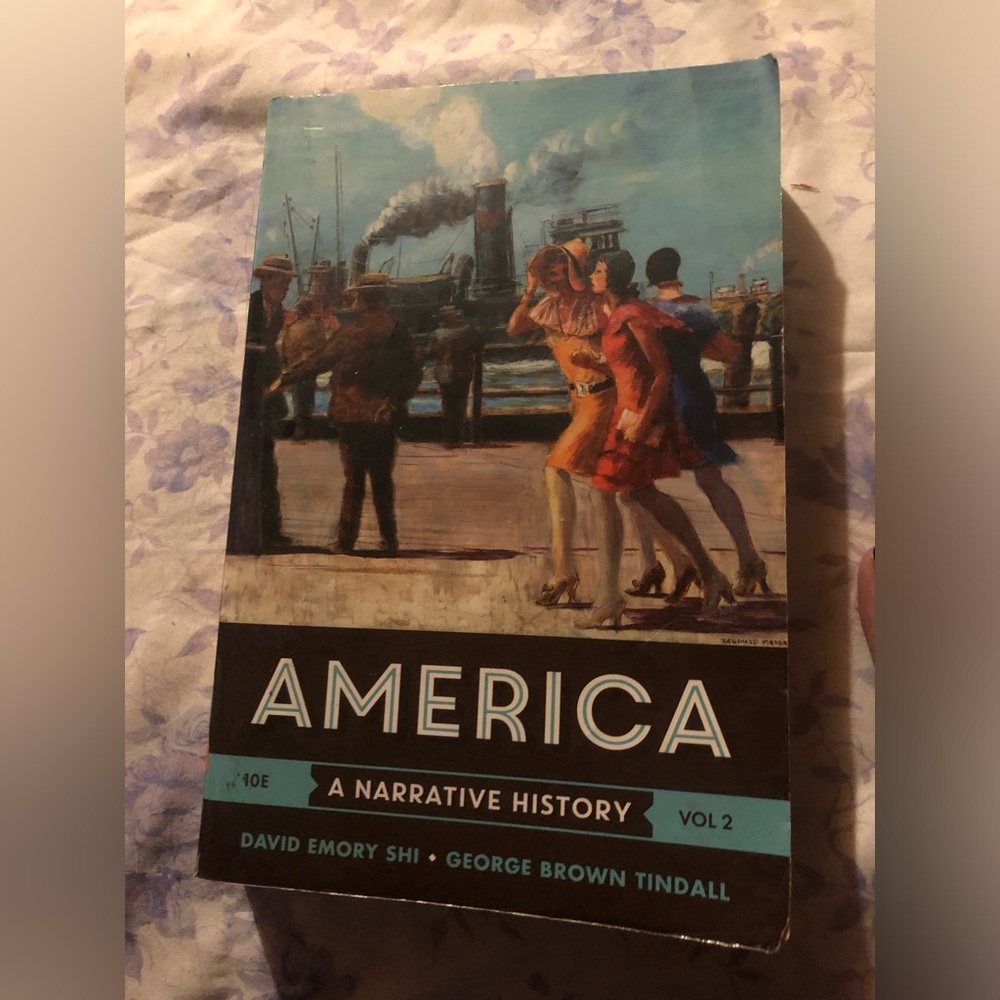 America: A Narrative History Vol. 2 Textbook